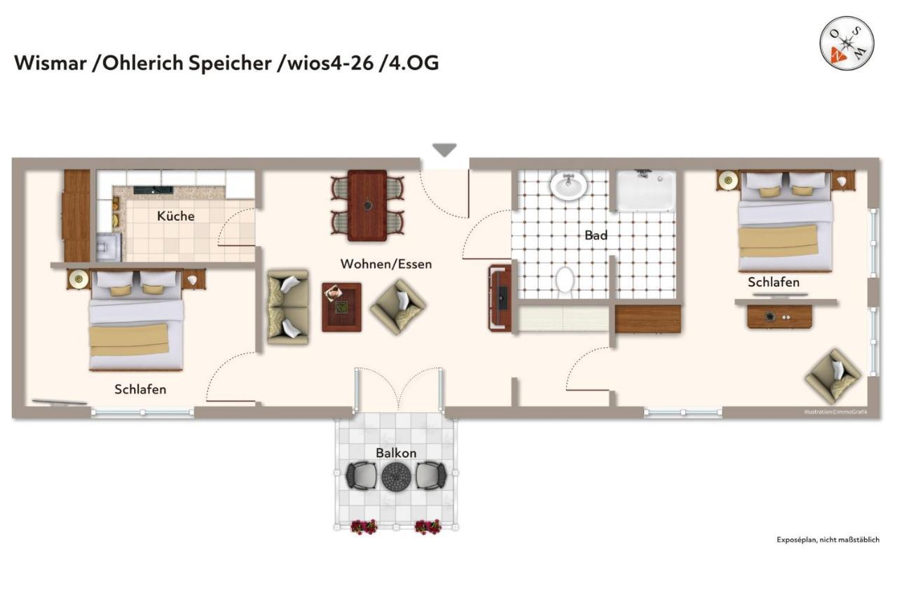 Ohlerich Speicher 4-26 วิสมาร์ ภายนอก รูปภาพ